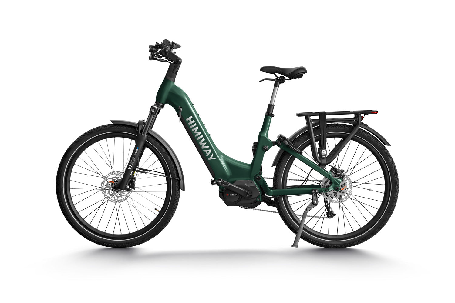 Trekking-E-Bike A7 Pro grün